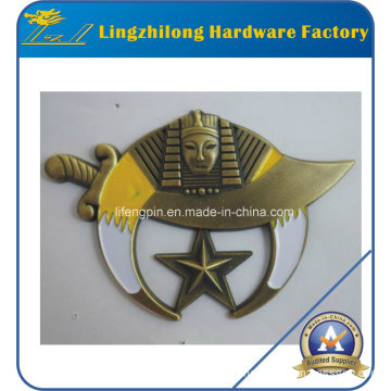 Cut out Alloy Metal Masonic Regalia Emblem